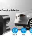 CCS2 til Tesla-adapter til EV-oplader, 400A CCS2 Combo Tesla-konverter