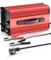 NOEIFEVO 58.8V 25A Lithiumbatterijoplader voor 51.8V (48V) 14S Lithium-Li-Ion-LiPo batterij, LCD-scherm, instelbare stroom, oplader voor e-bike, scooter, elektrische motorfiets