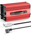 NOEIFEVO 84V 25A Lithium-batterioplader til 74V (72V)20S Lithium-Li-ion-Lipo-batteri, LCD-display, justerbar strøm, oplader til el-cykel, scooter, elektrisk motorcykel