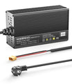 Noeifevo 29,2V 5A LiFePO4 batterioplader til 24V 25,6V LiFePO4 batteri, XLR/IEC/XT60/Anderson 50A/M8