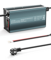 NOEIFEVO 87.6V 8A Lithium-LiFePO4-batteriladdare för 76.8V 24S LiFePO4-batterier, LCD-display, justerbar ström, laddare för golfbilar, trollingmotorer, båtar och husbilar