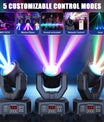 30W Spot Beam Moving Head LED 4IN1 RGBW Effekt Stroboskop Bühnenlicht DMX Soundaktiviert DJ Disco Bar Partylicht