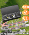 Noeifevo 29.2V 20A LiFePO4 batterijlader voor 24V 25.6V lithium-ionbatterij, 0V BMS-activering, automatische uitschakeling met volledige bescherming