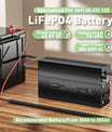 NOEIFEVO 43,8 V 20 A Lithium-LiFePO4 nabíječka pro 38,4 V 12S LiFePO4 baterii, LCD displej, nastavitelný proud, nabíječka pro golfové vozíky, trollingové motory, lodě a obytné vozy.