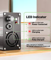 NOEIFEVO 58,8V 8A Lithium-oplader til 14S 51,8V batteri, LED-display, aluminiumsgehus, blæser