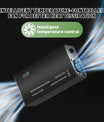 NOEIFEVO 67,2V 2-20A Lithium-Batterijlader voor 59.2V 60V 16S Lithium-Li-Ion-Lipo-batterij, LCD-display, instelbare stroom, lader voor E-bike, scooter, elektromotorfiets