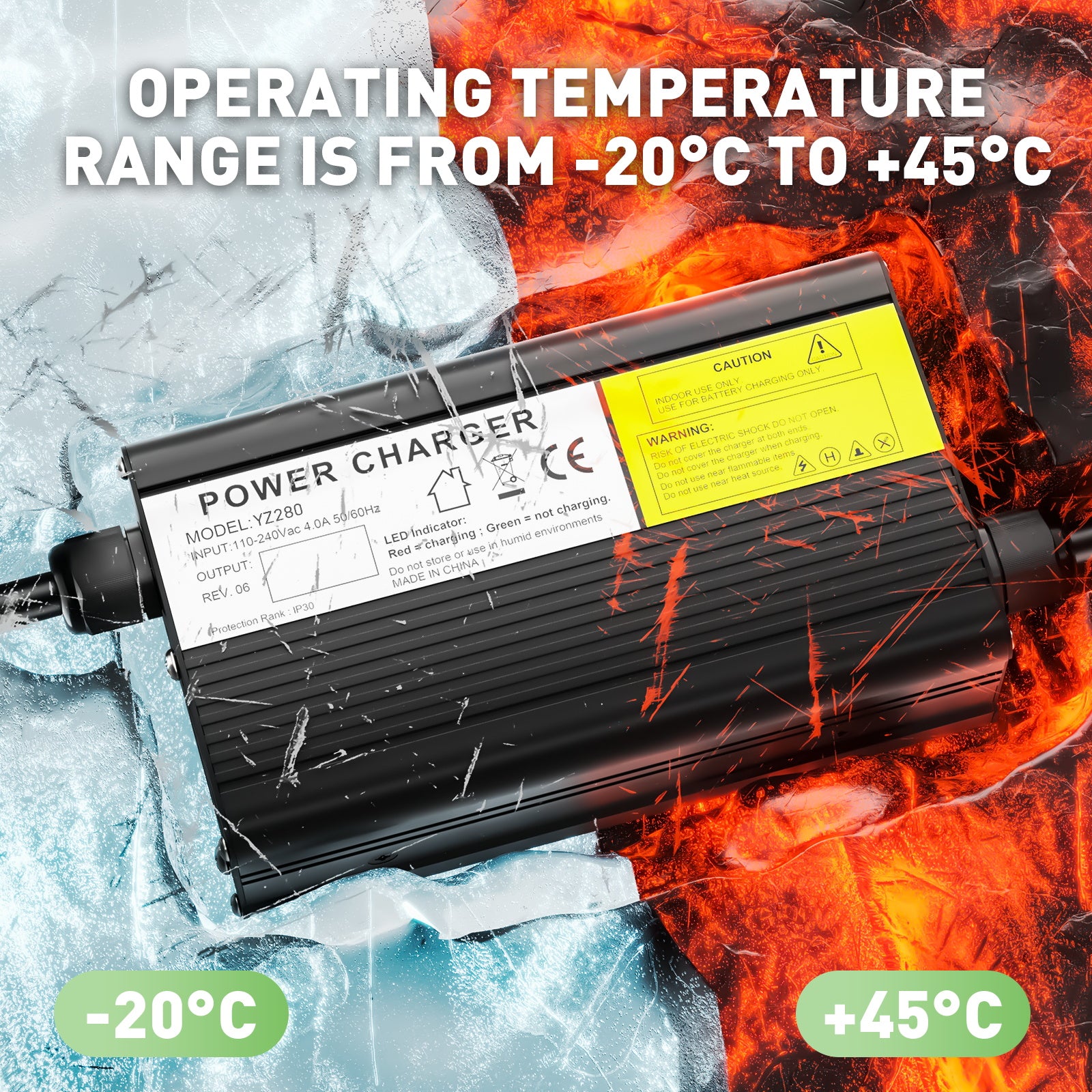 NOEIFEVO 29.4V 7A Lithium Batterioplader til 24V 25.9V 7S Batteri, E-Bike Scooter Elektrisk Device Motorcykel Oplader.