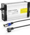 NOEIFEVO 71.4V 5A Lithium-batterilader til 17S 60V 62.9V Lithium-batteri, med køleventilator, automatisk afbrydelse.