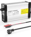 Carregador de bateria de lítio NOEIFEVO 88.2V 4.5A para bateria de lítio 21S 77.7V, com ventilador de resfriamento, desligamento automático.