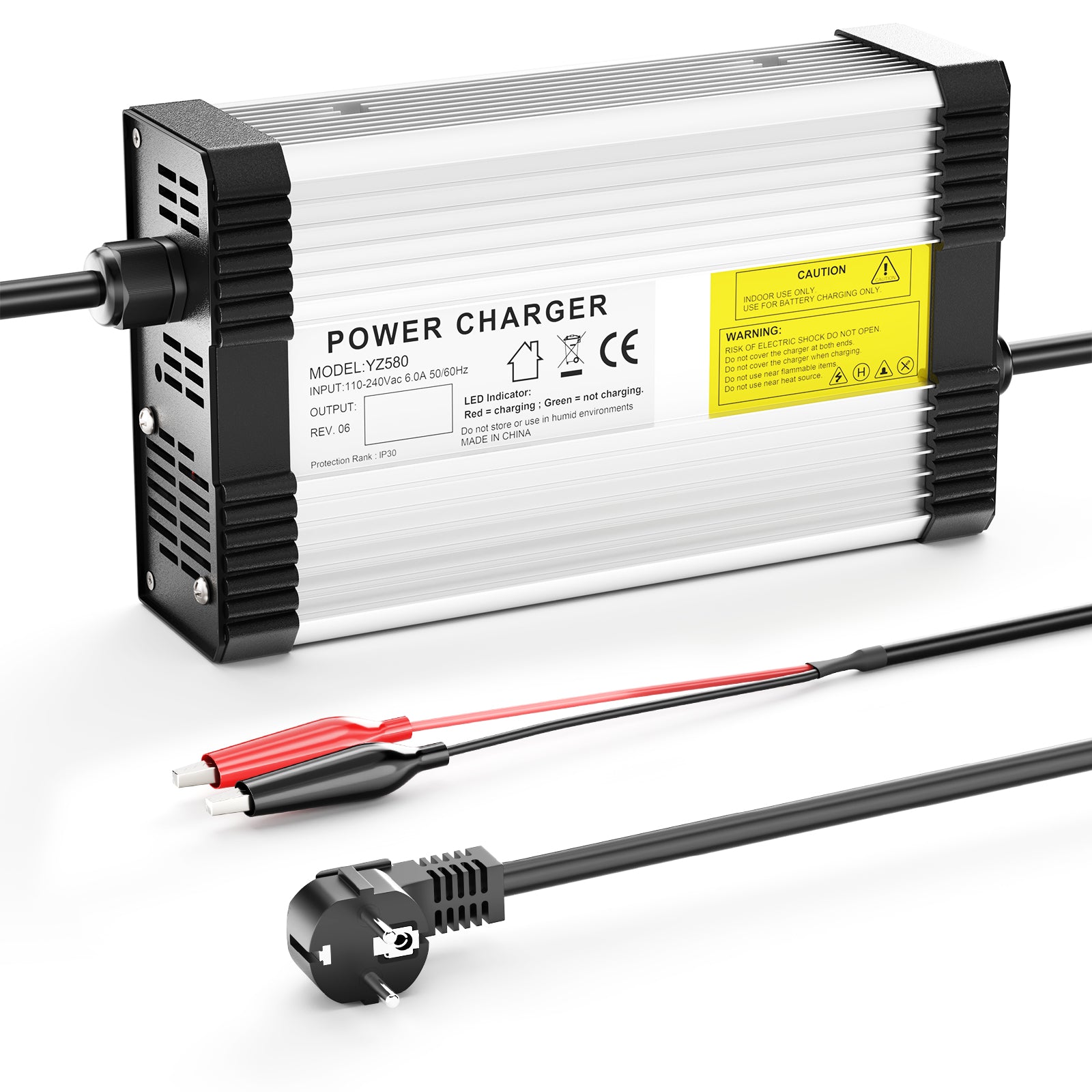 NOEIFEVO 134V 3.5A Lithium-Batterieladegerät für 32S 118.4V 120V  Lithium  Batterie,mit Kühlventilator, automatische Abschaltung.