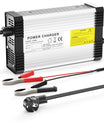 Carregador de Bateria LiFePO4 NOEIFEVO 29.2V 14A para Bateria LiFePO4 24V 25.6V 8S, com ventilador de resfriamento e desligamento automático