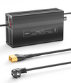 NOEIFEVO 126V 1A-10A Lithium-Batterijlader voor 111V 30S Lithium-Li-Ion-Lipo-batterij, LCD-display, instelbare stroom.
