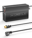 NOEIFEVO 96,6V 1A-15A Lithium-batterilader til 85,1V (84V) 23S Lithium-Li-Ion-Lipo-batteri, LCD-display, justerbar strøm