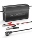 NOEIFEVO 113,4V 1A-12A Lithium-batterilader til 99,9V (96V) 27S Lithium-Li-Ion-Lipo-batteri, LCD-skærm, justerbar strøm