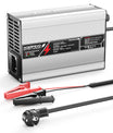 NOEIFEVO 12,6V 10A Caricabatterie al Litio per batterie Li-Ion Lipo 3S 11,1V, ventilatore di raffreddamento, spegnimento automatico.
