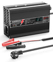 NOEIFEVO 16.8V 10A Lithium-Lader voor 4S 14.8V Li-Ion Lipo-batterijen, met LCD-scherm, koelventilator, automatische uitschakeling.