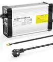 Carregador de Bateria LiFePO4 NOEIFEVO 29.2V 14A para Bateria LiFePO4 24V 25.6V 8S, com ventilador de resfriamento e desligamento automático