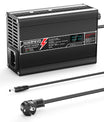 Carregador de Lítio NOEIFEVO 54.6V 3A para baterias 13S 48.1V Li-Ion Lipo, com display LCD, ventilador de resfriamento e desligamento automático