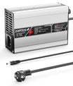 NOEIFEVO 54.6V 2A 2.5A 3A Lithium-Ladegerät für 13S 48.1V Li-Ion Lipo-Batterien, Kühlventilator, automatischer Abschaltung