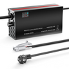 NOEIFEVO 48V 2A-20A Strømadjusterbart Batterilader for Blysyrebatterier, AGM, Gel, Golfbatterilader, LED-skjerm