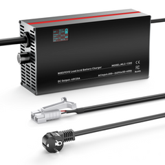 NOEIFEVO 48V 2A-20A Strøm Justerbart Batterioplader til Blysyre Batterier, AGM, Gel, Golfvogn Batterioplader, LED-Display
