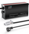 NOEIFEVO 67,2V 2-20A Lithium-Batterijlader voor 59.2V 60V 16S Lithium-Li-Ion-Lipo-batterij, LCD-display, instelbare stroom, lader voor E-bike, scooter, elektromotorfiets