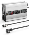 NOEIFEVO 58.8V 3A Caricabatterie al Litio per Batterie Li-Ion Lipo 14S 51.8V, Ventola di Raffreddamento, Spegnimento Automatico