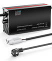 NOEIFEVO 67,2V 2-20A Lithium-Batterijlader voor 59.2V 60V 16S Lithium-Li-Ion-Lipo-batterij, LCD-display, instelbare stroom, lader voor E-bike, scooter, elektromotorfiets