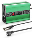 NOEIFEVO 27.6V-29.4V 5A  Blei-Säure-Batterieladegerät für 24V Blei-Säure Batterie, Kühlventilator, automatischer Abschaltung(GREEN)