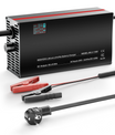 NOEIFEVO 58.4V 2-20A Lithium-LiFePO4 nabíječka pro 51.2V 16S LiFePO4 baterii, LCD displej, nastavitelný proud, nabíječka pro golfové vozíky, trollingové motory, lodě a karavany