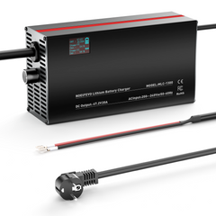 NOEIFEVO 67,2V 2-20A Lithium-Batterijlader voor 59.2V 60V 16S Lithium-Li-Ion-Lipo-batterij, LCD-display, instelbare stroom, lader voor E-bike, scooter, elektromotorfiets