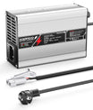 NOEIFEVO 27.6V-29.4V 2A 4A 5A Carregador de Bateria de Chumbo-Ácido para Bateria de 24V, com Ventilador de Refrigeração e Desligamento Automático