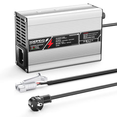 NOEIFEVO 33.6V 2A 3A 4A 5A Lithium-Ladegerät für 8S 29.6V Li-Ion Lipo-Batterien, Kühlventilator, automatischer Abschaltung