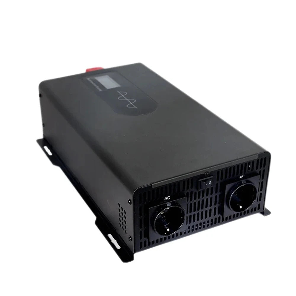 12V 24V 48V 60V 72V 96V auf 230V Wechselrichter 5000W auf 12000W Spannungswandler reine Sinuswelle Wechselrichter mit LCD-Spannungsanzeige