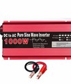 Inverter 12 V til 220 V, 1000 W til 3000 W DC-AC-inverter med EU-stik til biler, lastbiler, camping og husholdningsapparater