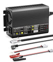Noeifevo 12V 12,8V 30A Lithium LiFePO4 batterioplader, ladespænding 14,6V, 0V BMS aktivering, automatisk nedlukning, aluminiumshus