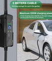 Noeifevo 22KW 32A 3  Fase EV Wallbox, Type 2 Power Charger voor Elektrische Voertuigen, Complete Set