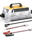 NOEIFEVO 36V 38.4V LiFePO4 Batterieladegerät ,43.8V 25A Wasserdicht Ladegerät für Golf Auto/Boot/RV, mit Vollschutz
