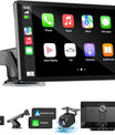 NOEIFEVO Bezdrátový Carplay displej pro automobily s 4K Dashcam, 9