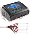 NOEIFEVO C150 AC/DC 150W 10A RC Balance Lader Ontlader voor LiPo LiHV LiFe LiIon NiCd NiMh Pb Batterij