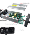 NOEIFEVO 58.4V 8A Lifepo4 batterioplader til 16S 48V(51.2V) Lifepo4 batteripakke