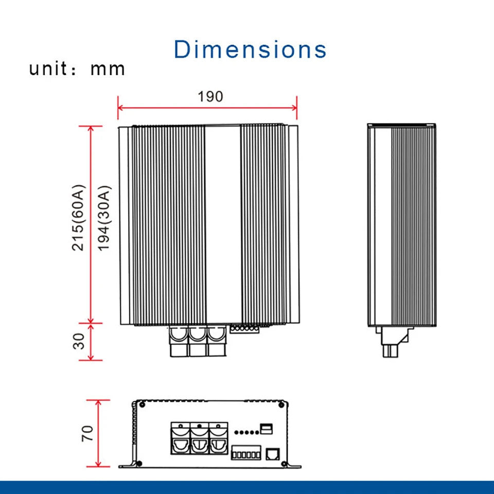 NOEIFEVO 12V 30A DC ל DC מטען חכם עם בוסטר, תמיכה באפליקציית Bluetooth, עבור סוללת LiFePO4, סוללת ליתיום, חומצה עופרת AGM