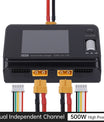 M6D 500W 25A DC Dual-Channel Intelligente Balanslader en ontlader voor 1-6S LiPo/LiHV/LiFe/LiIon, 1-16S NiMH, 1-10S PB-batterijen