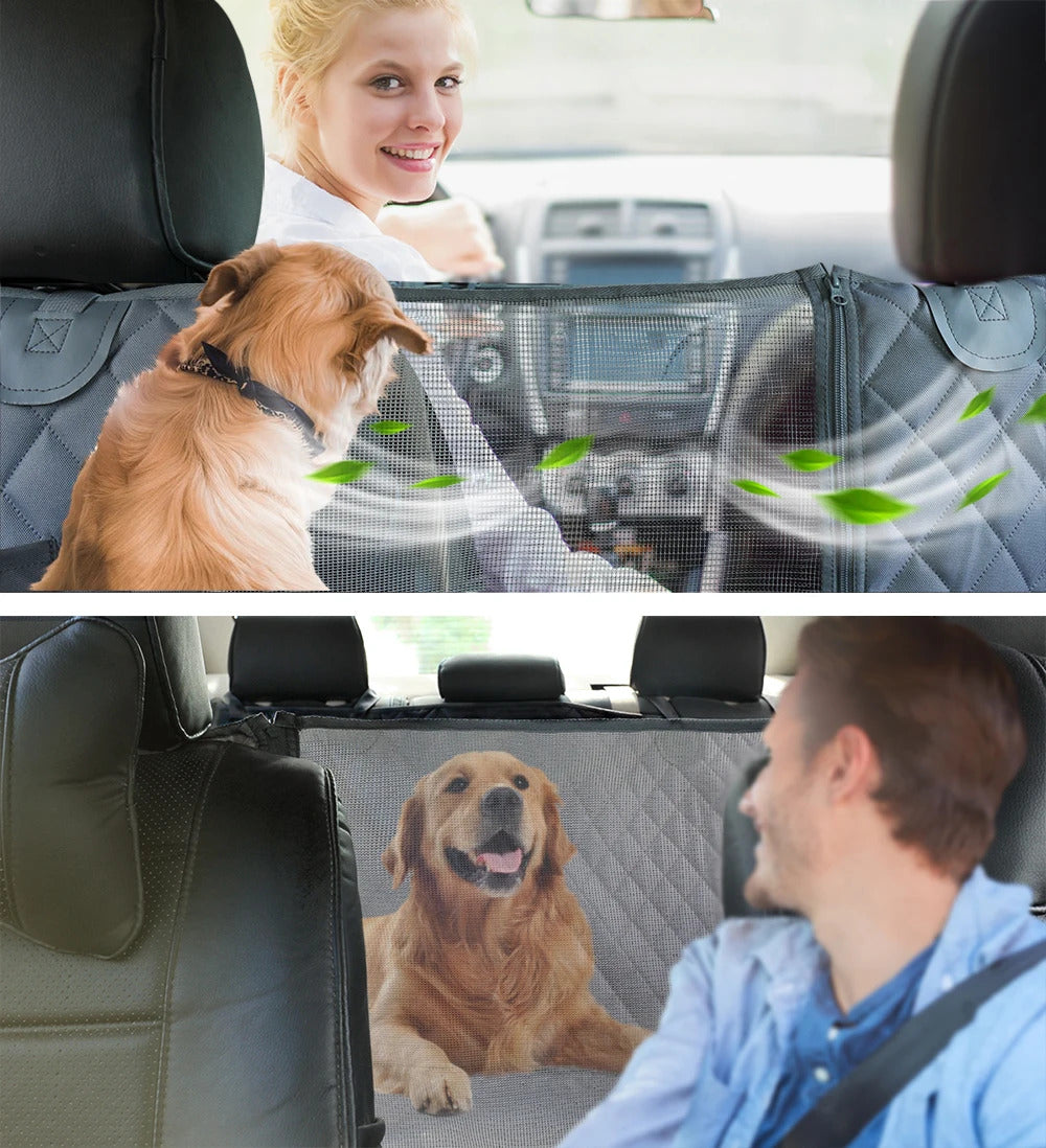 NOEIFEVO CA01 Protector del asiento trasero del coche para mascotas, alfombrilla impermeable para el asiento trasero del coche para todos los vehículos