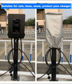 NOEIFEVO EV Wallbox Weather Cover Cubierta exterior impermeable a prueba de polvo para estación de carga (70*35*25cm)