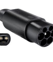 Adaptador NOEIFEVO Tipo 2 para Tesla, AC 7,2 kW 32A 220V, compatible con Tesla Model S/X/3, para cargadores AC Tipo 2 de vehículos eléctricos para cargar vehículos Tesla