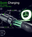 Adaptador NOEIFEVO Tipo 2 para Tesla, AC 7,2 kW 32A 220V, compatible con Tesla Model S/X/3, para cargadores AC Tipo 2 de vehículos eléctricos para cargar vehículos Tesla