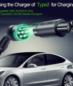 Adaptador NOEIFEVO Tipo 2 para Tesla, AC 7,2 kW 32A 220V, compatible con Tesla Model S/X/3, para cargadores AC Tipo 2 de vehículos eléctricos para cargar vehículos Tesla