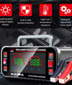 12 10A / 24V 5A Volledig automatische autobatterijlader Intelligente pulsreparatie autobatterijlader Motorfietsbatterijlader