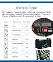 NOEIFEVO 12V 30A DC para DC Carregador Inteligente com Booster, Suporte Bluetooth App, para Bateria LiFePO4, Bateria de Lítio, Chumbo Ácido AGM